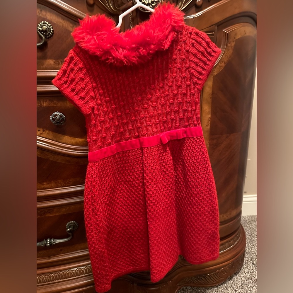 Girls Red Dress